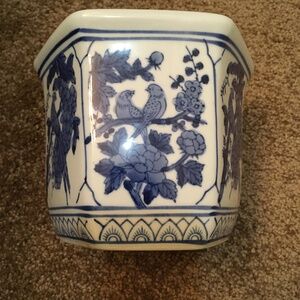 NAPCO Imports Ceramic vase bird design